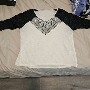 Miss me 3/4 sleeve tee